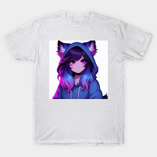 Furry Anime Girl T-Shirt